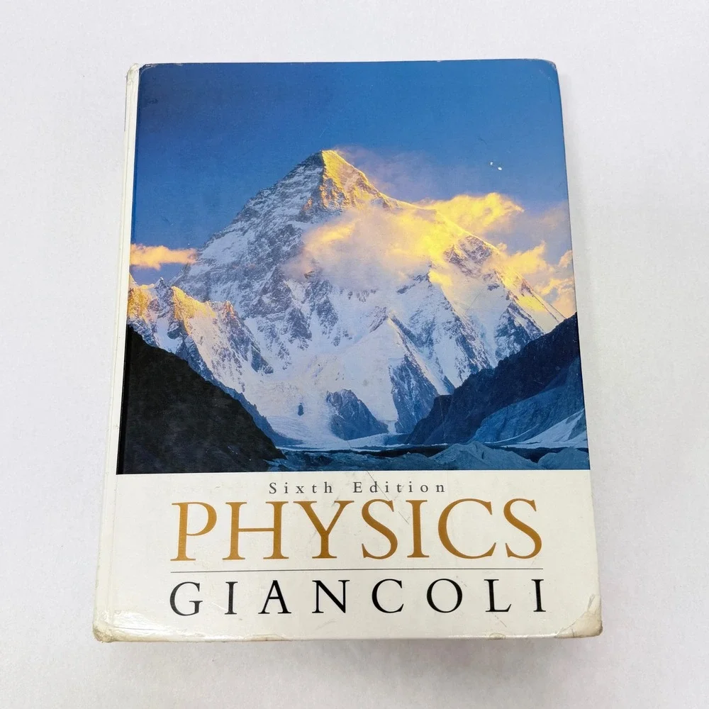 Physics Sixth Edition Douglas C Giancoli Hardcover Textbook  Pearson